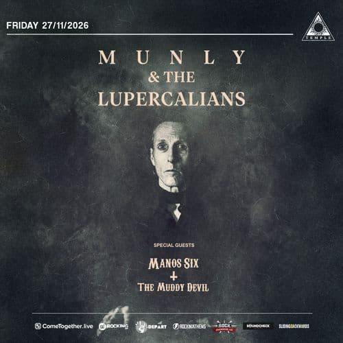 Munly & The Lupercalians w/ special guests: Manos Six + The Muddy Devil - live at Black Temple