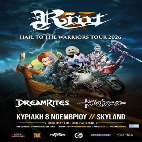 RIOT V - Live in Larissa