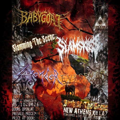SLAMMING THE SCENE: Babygoat + Slamskies + Lavender Vtr + Eyesever - LIVE at Black Temple
