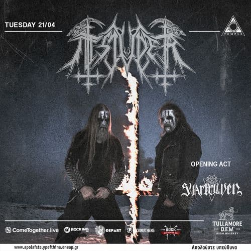 Tsjuder (Norway) + opening act: Svartulven - live at Black Temple