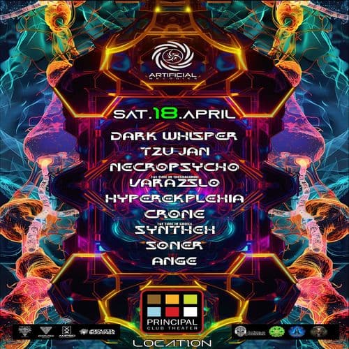 Artificial Melodies 18 April Principal Club