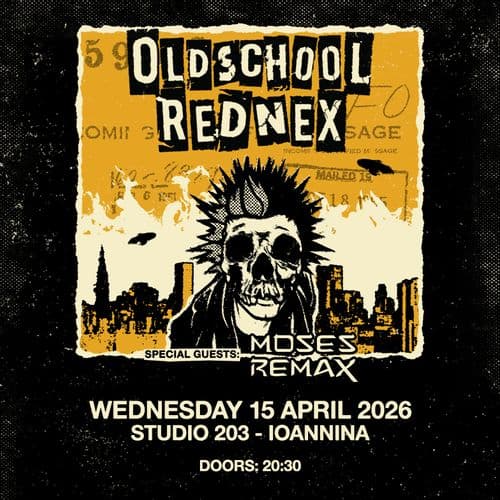OLDSCHOOL REDNEX live at Studio 203, Ioannina
