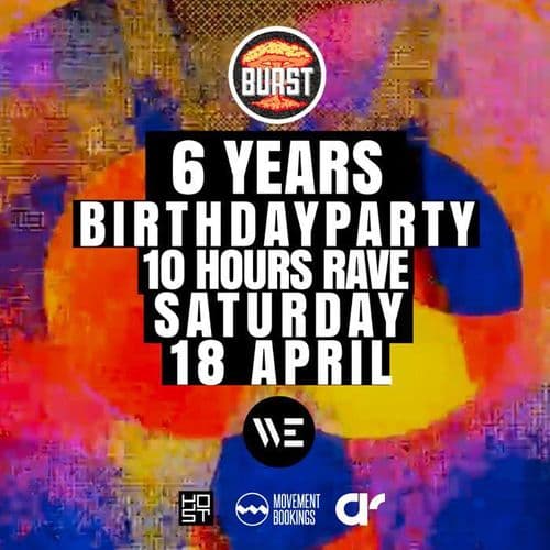 BURST 6 YEARS BIRTHDAY PARTY